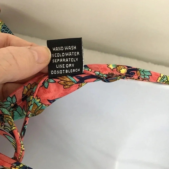 Zury Women’s Silk Blend Halter Summer Boho Tiered Ruffle Dress Size Free Size - Picture 8 of 8